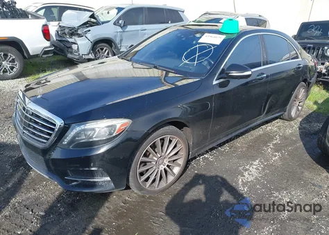 2015 Mercedes-Benz S 550 from USA, damaged, VIN WDDUG8CB4FA135368
